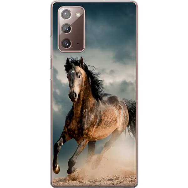 Samsung Galaxy Note20 Gennemsigtig cover Hest