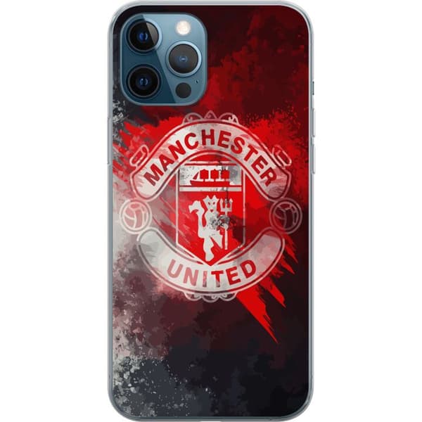 Apple iPhone 12 Pro Gjennomsiktig deksel Manchester United FC
