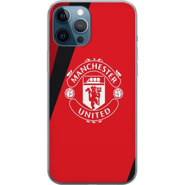 Apple iPhone 12 Pro Gennemsigtig cover Manchester United FC