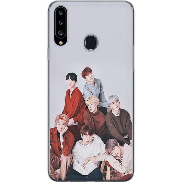Samsung Galaxy A20s Gjennomsiktig deksel K-POP BTS
