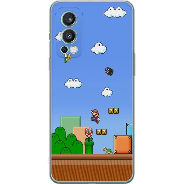 OnePlus Nord 2 5G Gjennomsiktig deksel Mario