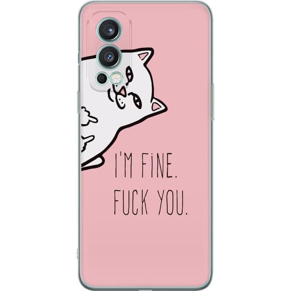 OnePlus Nord 2 5G Gennemsigtig cover Fin