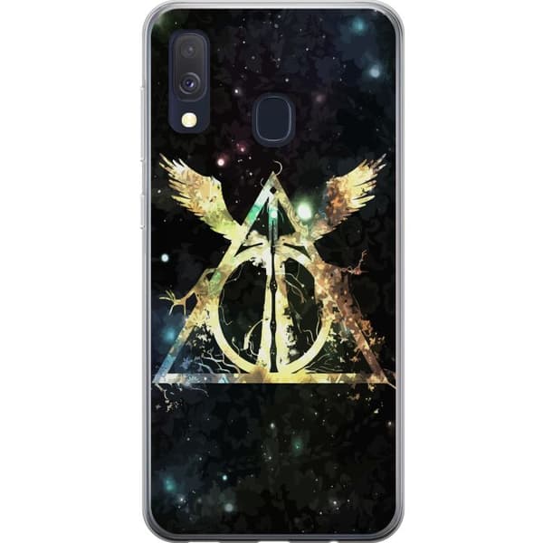 Samsung Galaxy A40 Genomskinligt Skal Harry Potter