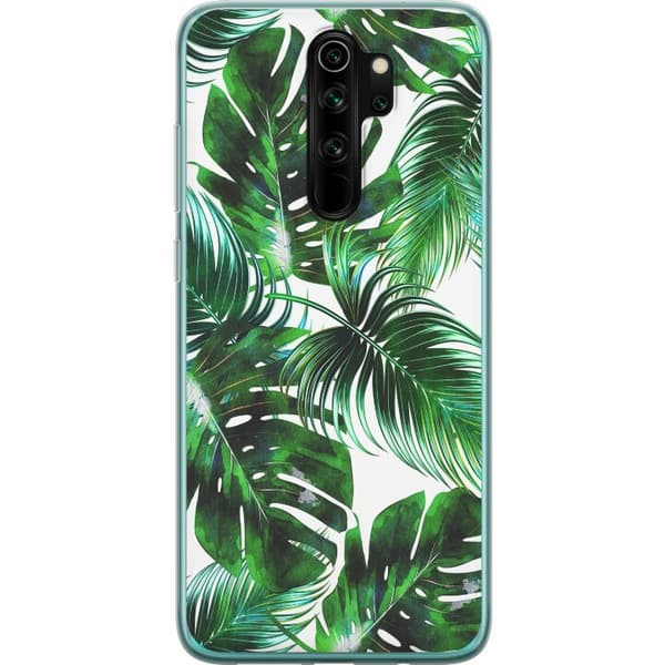 Xiaomi Redmi Note 8 Pro Genomskinligt Skal Löv