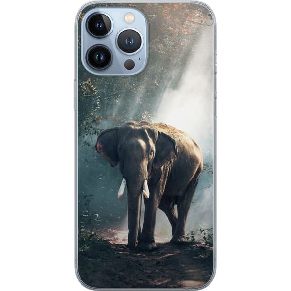 Apple iPhone 13 Pro Max Gennemsigtig cover Elefant
