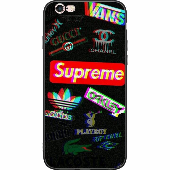 iPhone 6s Svart Skal 3D