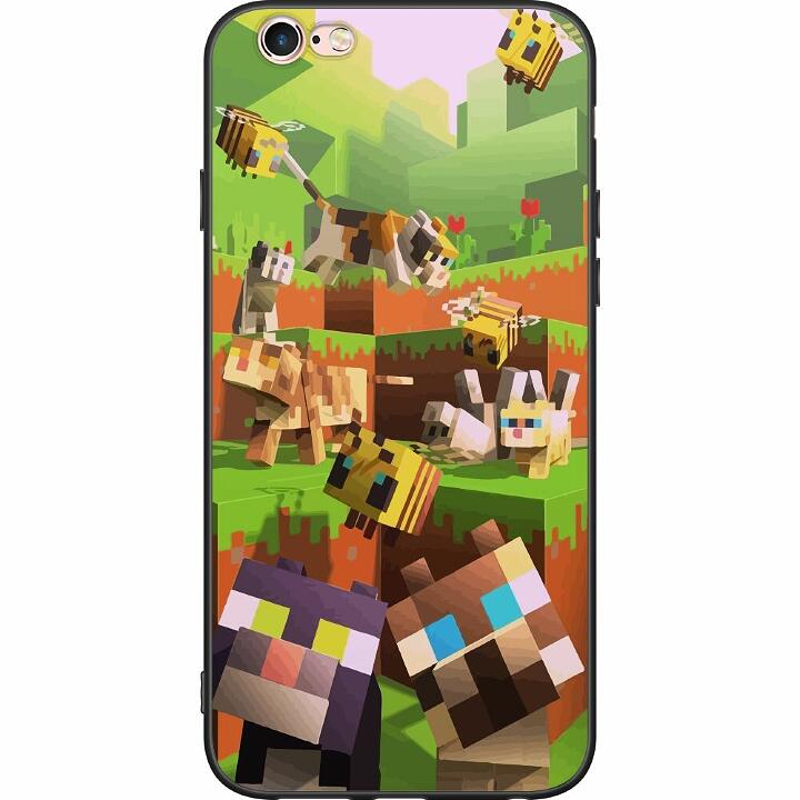 Apple iPhone 6s Svart Skal MineCraft
