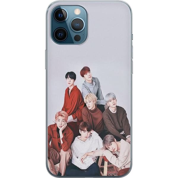 Apple iPhone 12 Pro Max Läpinäkyvä kuori K-POP BTS