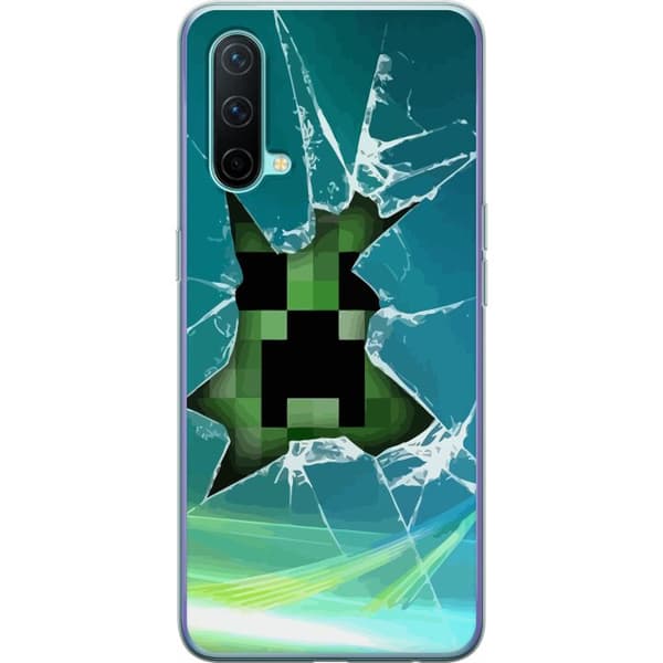 OnePlus Nord CE 5G Gennemsigtig cover MineCraft