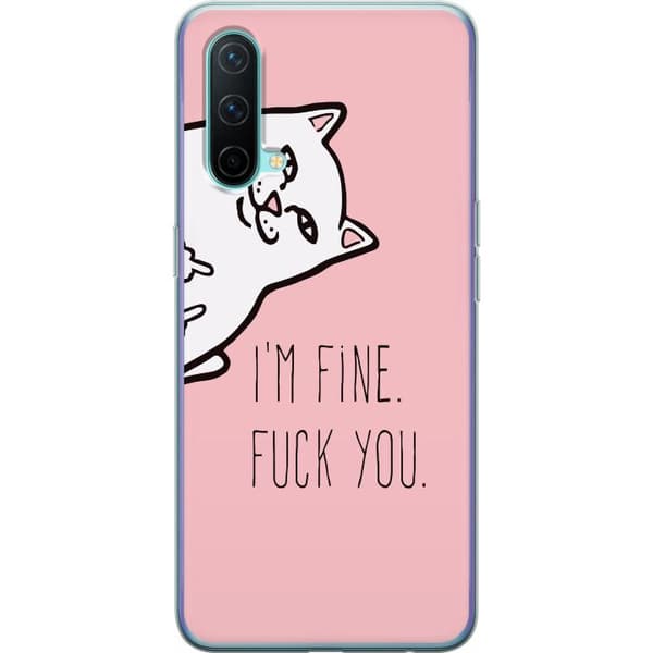 OnePlus Nord CE 5G Gennemsigtig cover Fin