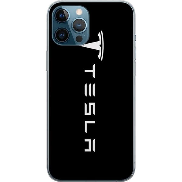 Apple iPhone 12 Pro Max Gjennomsiktig deksel Tesla