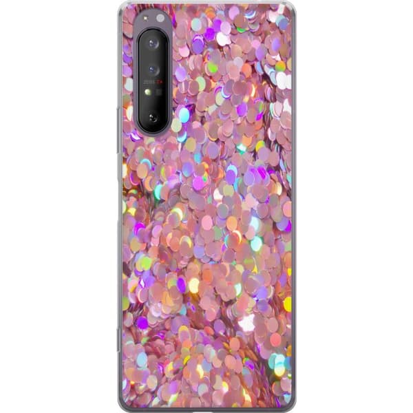 Sony Xperia 1 II Gjennomsiktig deksel Glimmer