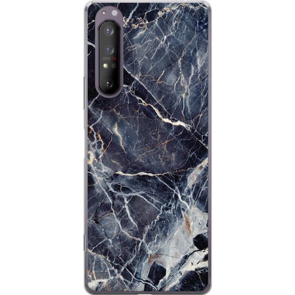 Sony Xperia 1 II Gjennomsiktig deksel Marmorert