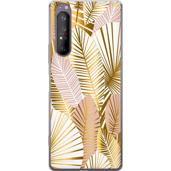 Sony Xperia 1 II Läpinäkyvä kuori Kulta