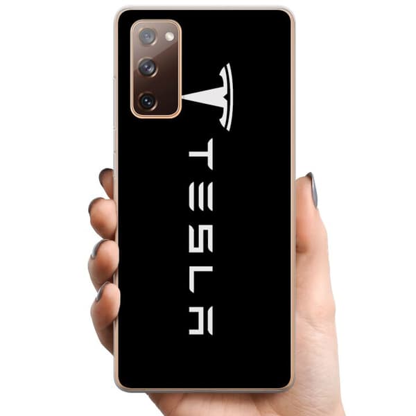 Samsung Galaxy S20 FE TPU Mobilskal Tesla