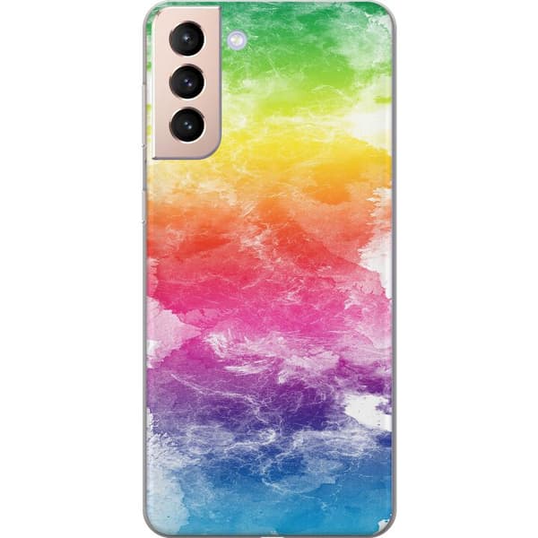Samsung Galaxy S21 Genomskinligt Skal Pride