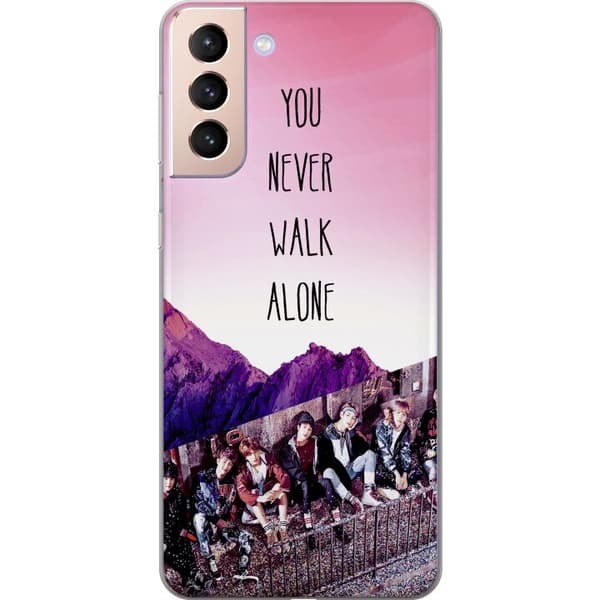 Samsung Galaxy S21 Genomskinligt Skal K-POP BTS