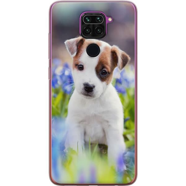 Xiaomi Redmi Note 9 Gennemsigtig cover Hund