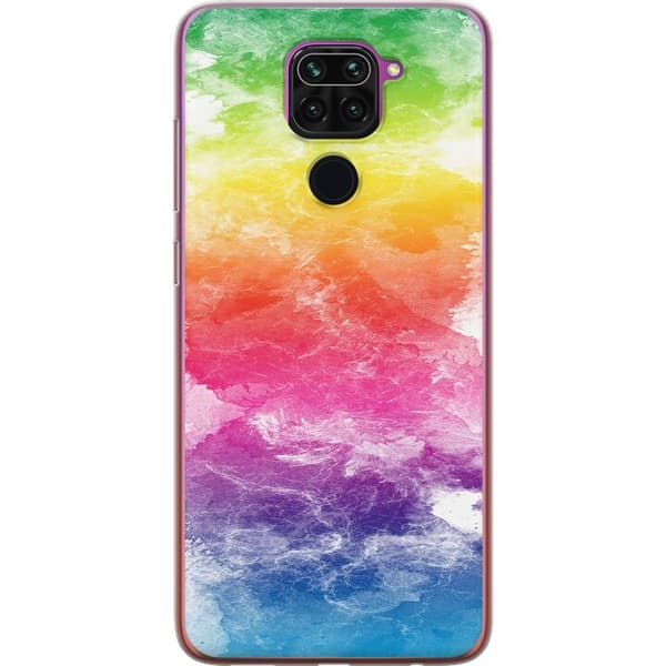Xiaomi Redmi Note 9 Genomskinligt Skal Pride