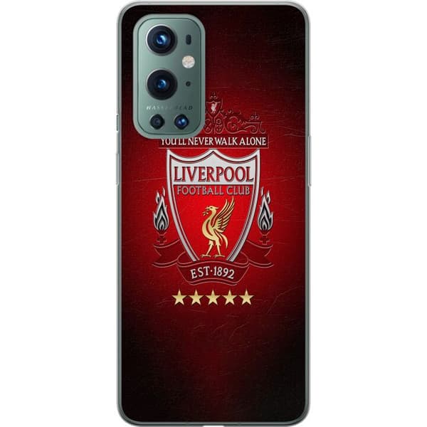 OnePlus 9 Pro Läpinäkyvä kuori YNWA Liverpool