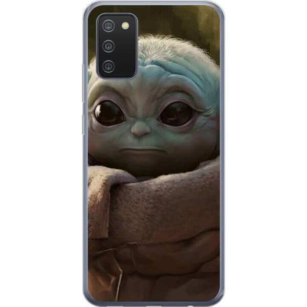 Samsung Galaxy A02s Gennemsigtig cover Baby Yoda