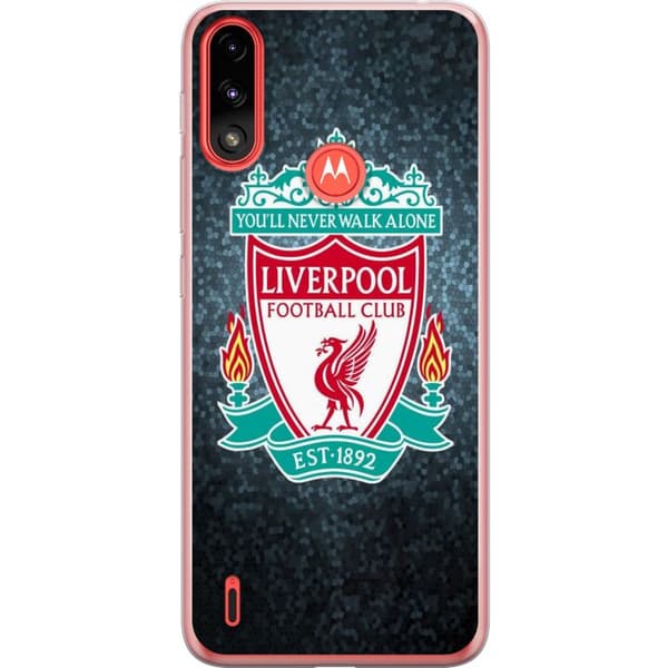 Motorola Moto E7 Power Gennemsigtig cover Liverpool Football Club