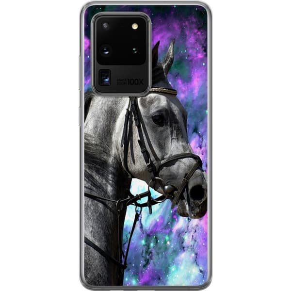 Samsung Galaxy S20 Ultra Läpinäkyvä kuori Hevonen