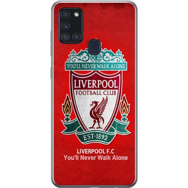 Samsung Galaxy A21s Gennemsigtig cover Liverpool