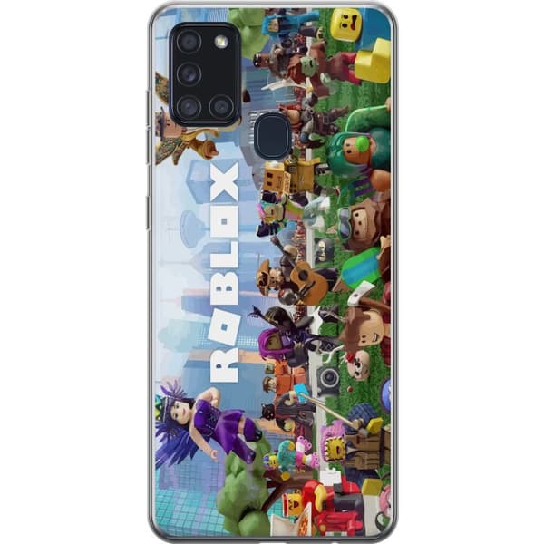 Samsung Galaxy A21s Gjennomsiktig deksel Roblox