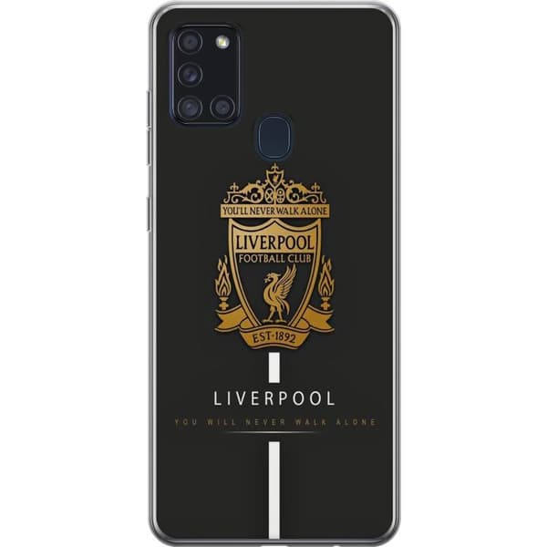 Samsung Galaxy A21s Gennemsigtig cover Liverpool L.F.C.
