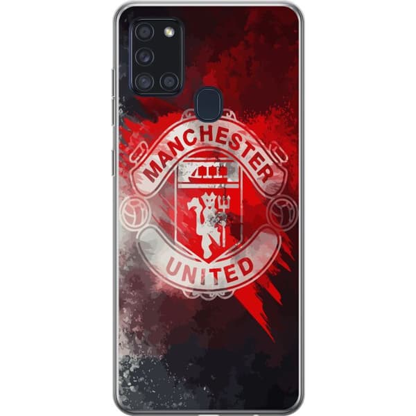 Samsung Galaxy A21s Gjennomsiktig deksel Manchester United FC