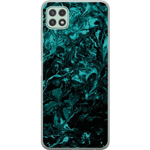 Samsung Galaxy A22 5G Läpinäkyvä kuori Kuvio
