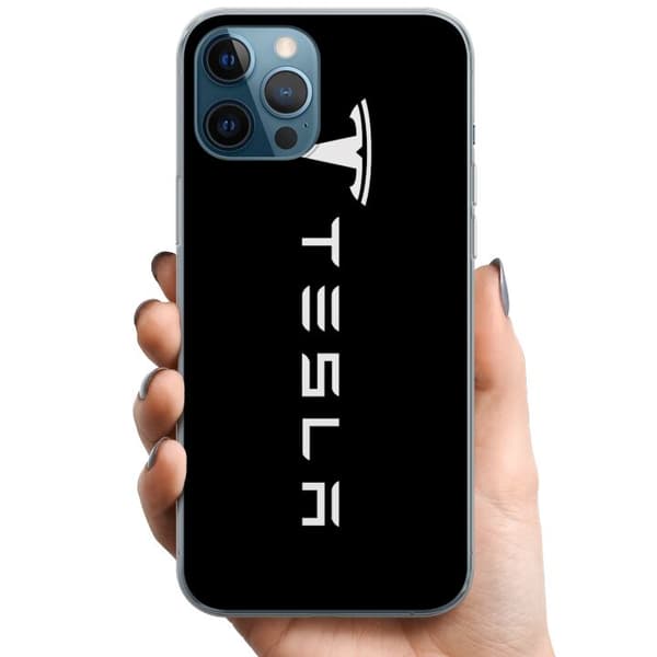 Apple iPhone 12 Pro TPU Mobildeksel Tesla
