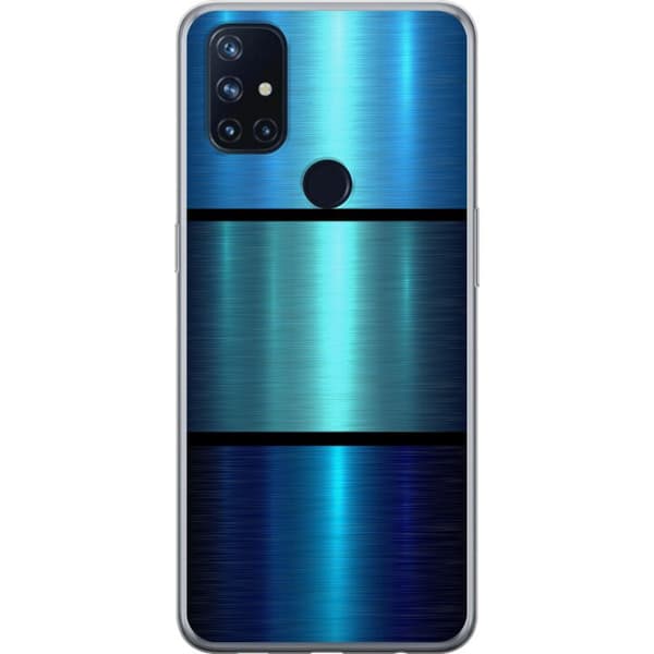 OnePlus Nord N10 5G Gennemsigtig cover Blå