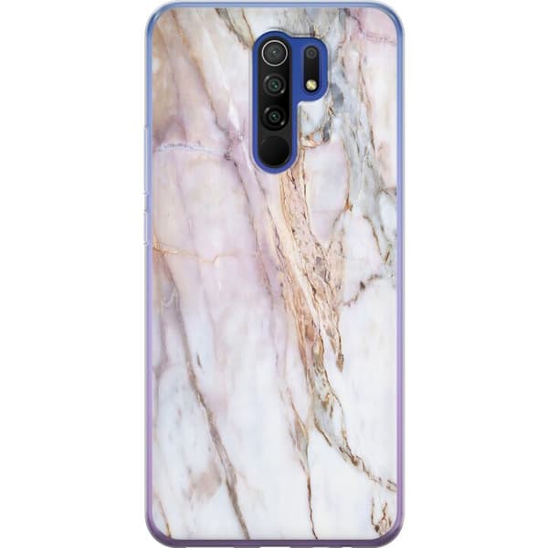 Xiaomi Redmi 9 Gennemsigtig cover Marmor