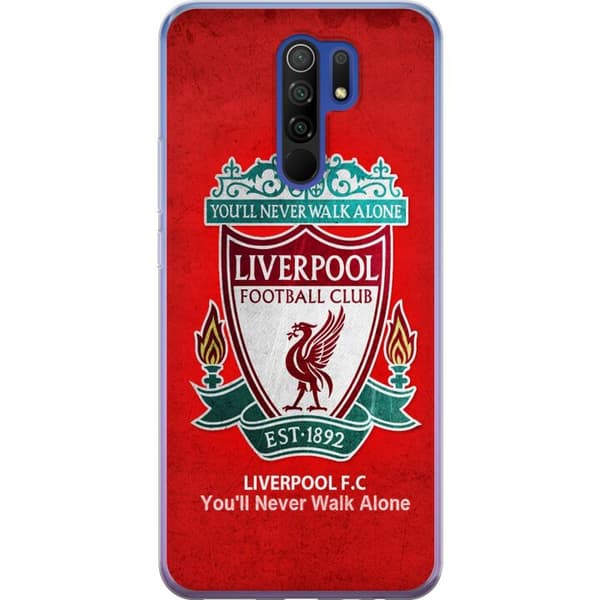 Xiaomi Redmi 9 Genomskinligt Skal Liverpool