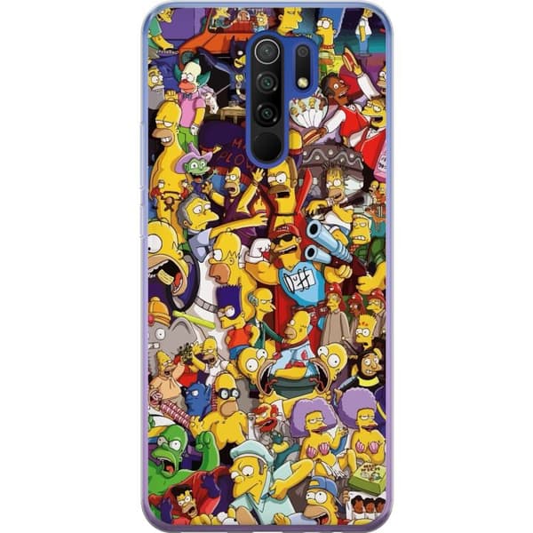 Xiaomi Redmi 9 Gjennomsiktig deksel Simpsons
