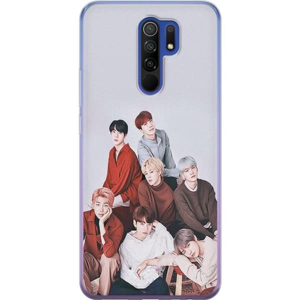 Xiaomi Redmi 9 Gjennomsiktig deksel K-POP BTS
