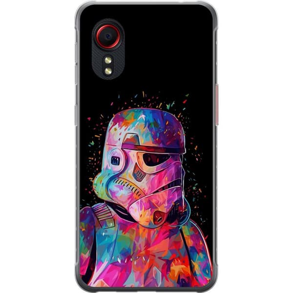 Samsung Galaxy Xcover 5 Läpinäkyvä kuori Tähtien Sota Stromtrooperi
