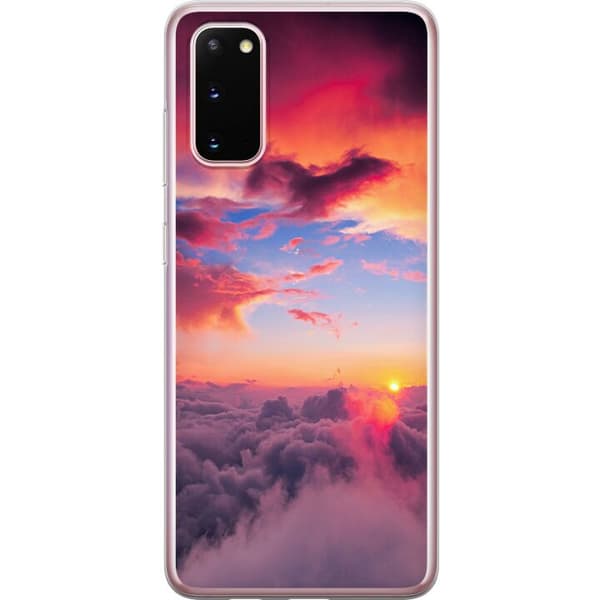 Samsung Galaxy S20 Gjennomsiktig deksel Sky