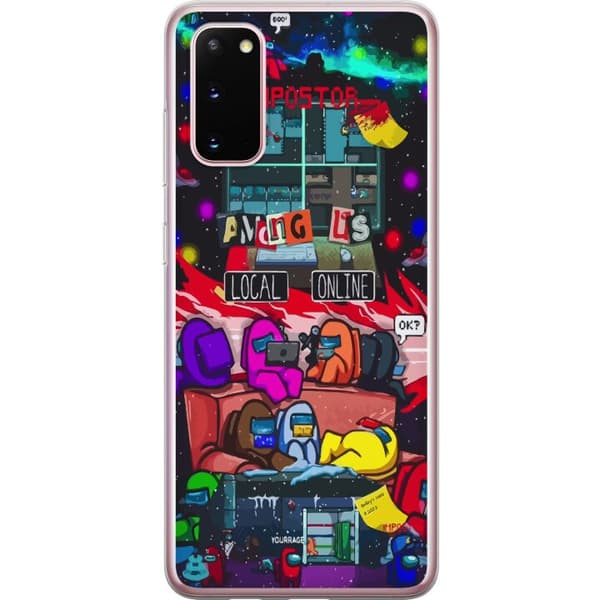 Samsung Galaxy S20 Gennemsigtig cover Among Us