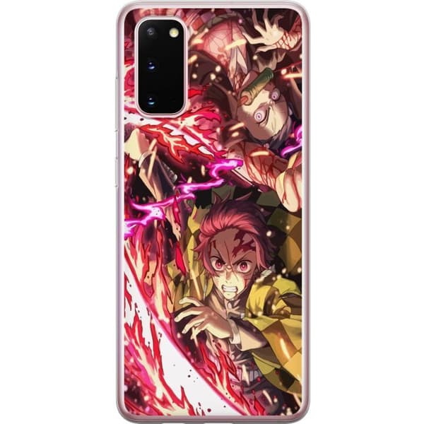 Samsung Galaxy S20 Gennemsigtig cover Demon Slayer