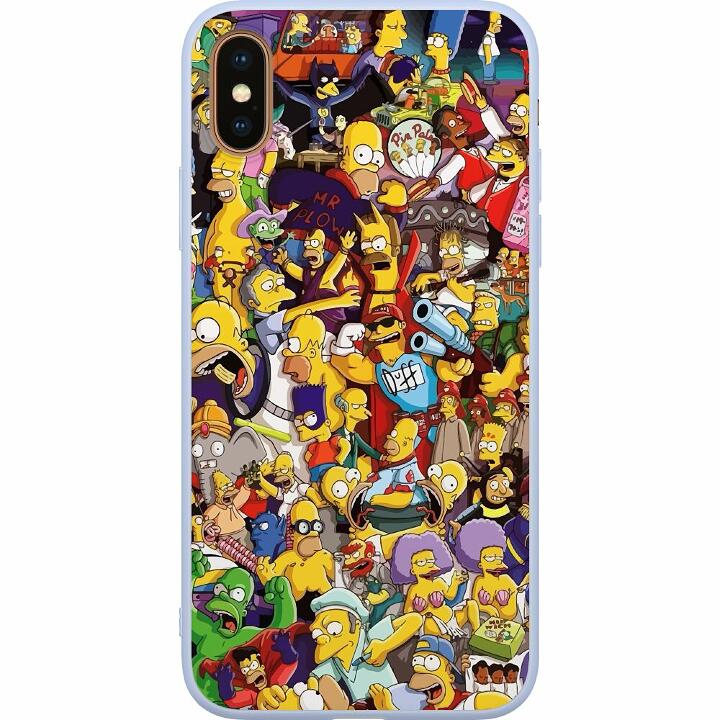Apple iPhone X Premium Skal Simpsons
