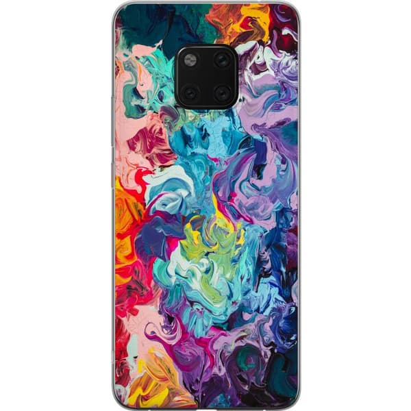 Huawei Mate 20 Pro Gennemsigtig cover Farve