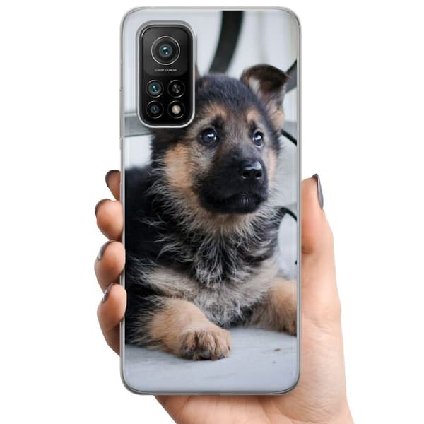 Xiaomi Mi 10T Pro 5G TPU Mobilcover Schäfer Hvalpe