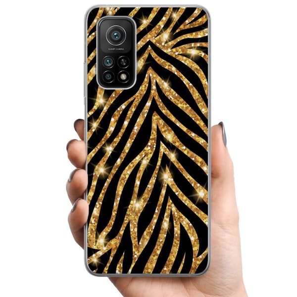 Xiaomi Mi 10T Pro 5G TPU Matkapuhelimen kuori Kulta & Kiiltää