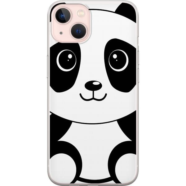 Apple iPhone 13 mini Läpinäkyvä kuori Panda