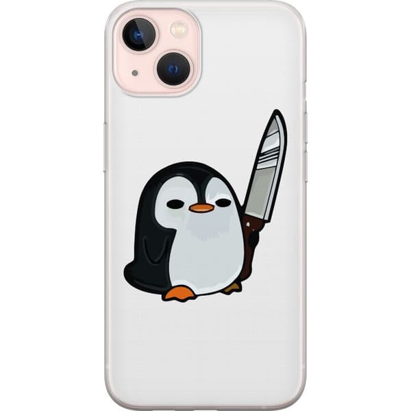 Apple iPhone 13 mini Genomskinligt Skal Kawaii