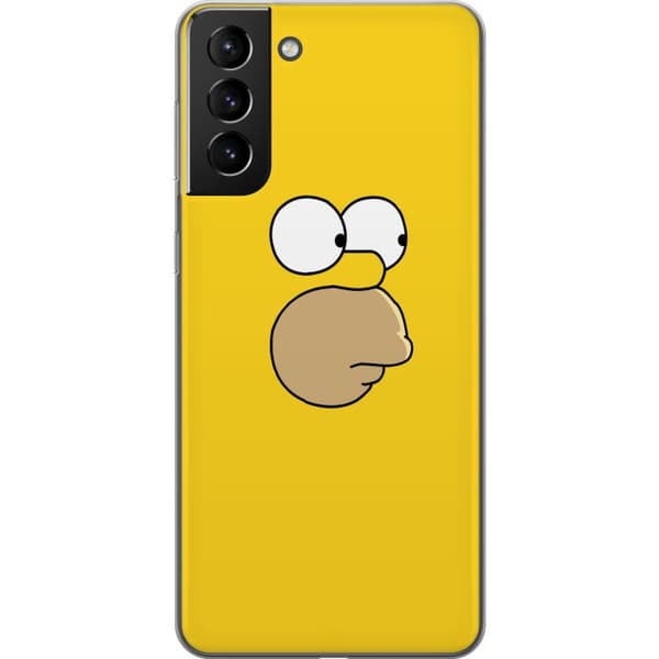 Samsung Galaxy S21+ 5G Genomskinligt Skal Homer Simpson