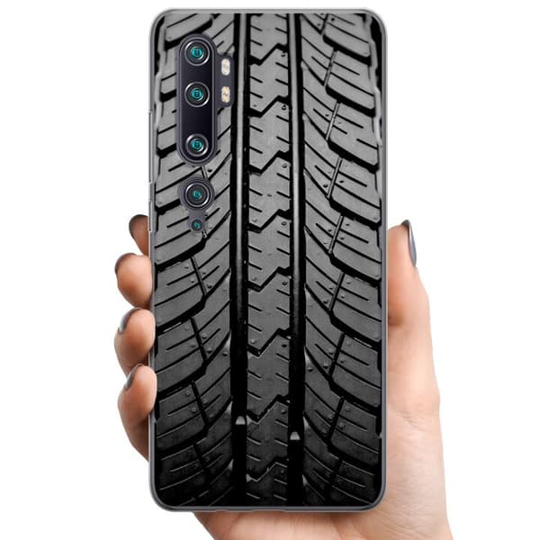 Xiaomi Mi Note 10 Pro TPU Mobilskal Däckmönster